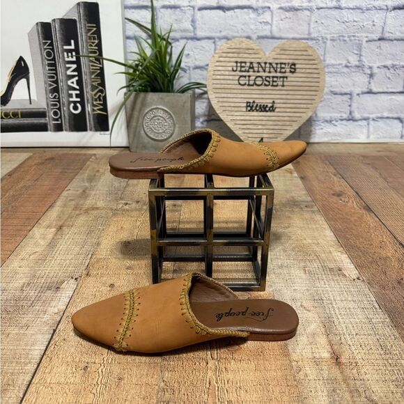 Free People San Marino Leather Slip-on Flats - Picture 6 of 12